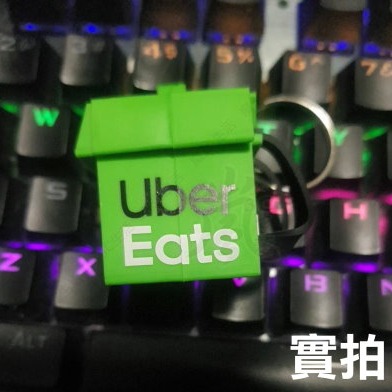 【快速出台灣現貨】外送必備 Uber/Foodpanda 小背包 安全帽 口罩  企鵝 鑰匙圈 收藏 娃娃機專用 鑰匙扣-細節圖7