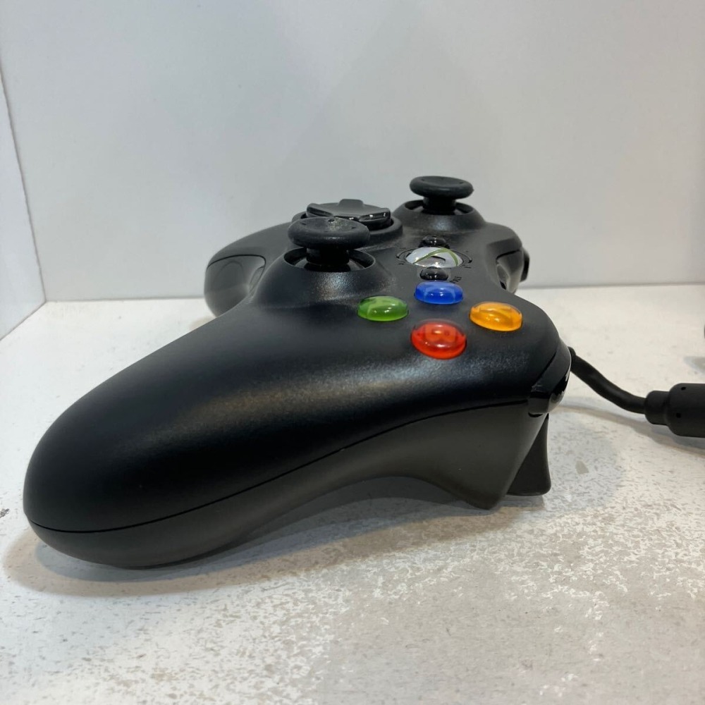xbox360有線黑色手把原廠-細節圖2