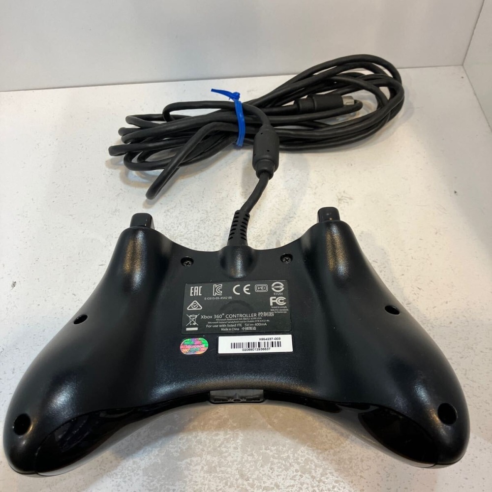 xbox360有線黑色手把原廠-細節圖3