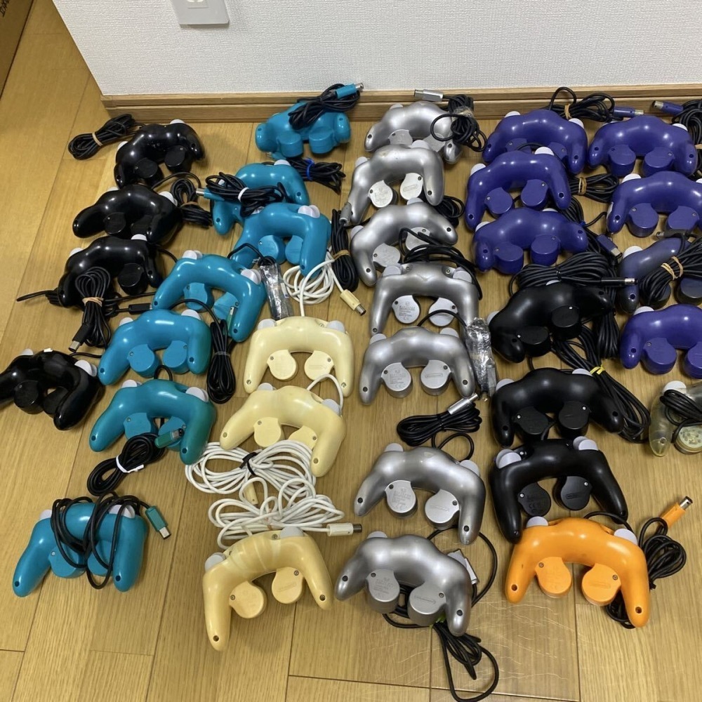 switch 需轉接 原廠 GameCube手把 原裝 大亂鬥 GC手把 有線可接wii玩GC遊戲 wii配件-細節圖2