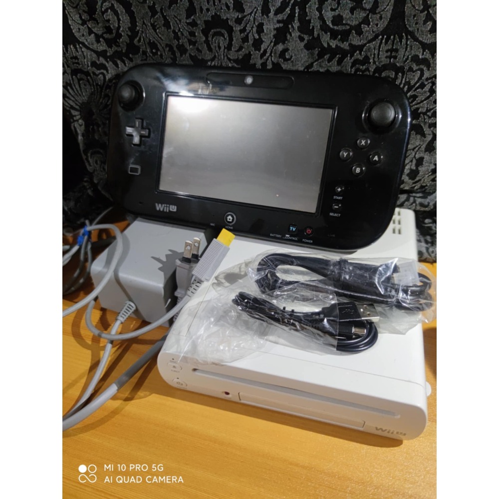 WIIU WII U 任天堂 wiiu wii u 全套主機(隨機贈送正版遊戲光碟)-細節圖4