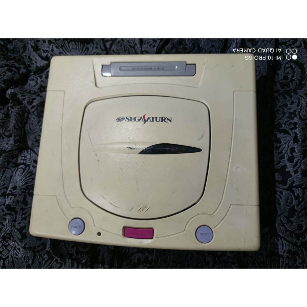 SEGA 世嘉 SS SATURN 土星遊戲機 SS遊戲機 日版白土星 老闆出國日本進口二手良品 無手把 成色8新-規格圖3