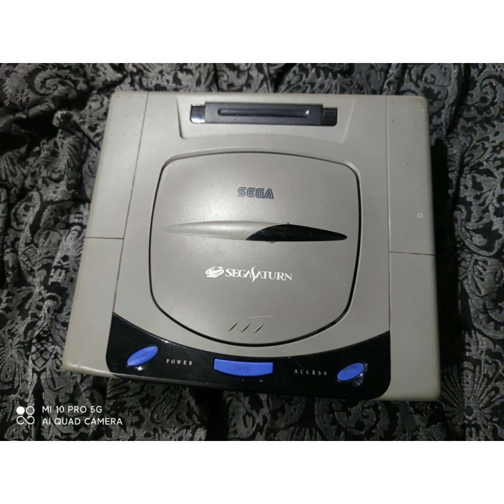 SEGA 世嘉 SS SATURN 土星遊戲機 SS遊戲機 日版白土星 老闆出國日本進口二手良品 無手把 成色8新-規格圖3