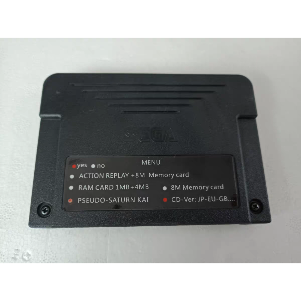 sega 世嘉 ss 土星 saturn 主機 游戲機 直讀卡+金手指+全區 免 改機-細節圖2
