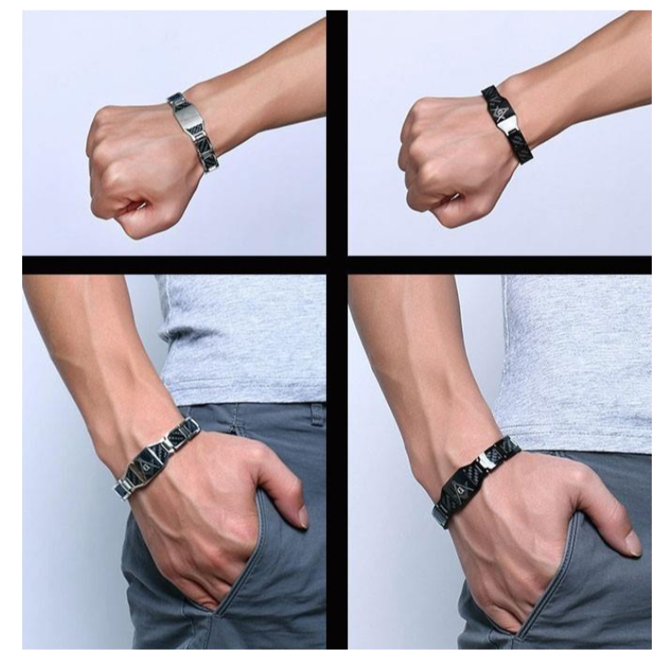 防過敏手鍊【可免費調節長度】磁石手鍊 能量手鍊 男手鏈 手鐲 鈦鋼手環 情侶手鍊 情侶手環 男手鍊 手鐲 手鍊 調節器-細節圖4