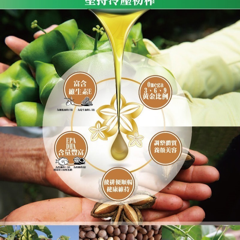 星星園 星星果油(印加果油)膠囊(500毫克/粒x60粒)/盒，多件特價↘-細節圖5