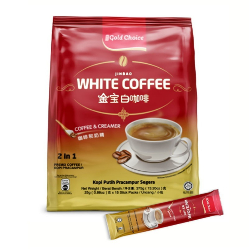 【0819shop】馬來西亞 金寶白咖啡-無糖(25gx15小包)/袋