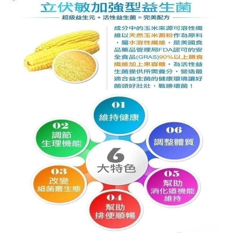 守康生技 立伏敏加強型益生菌(2gx50包)/盒-細節圖4