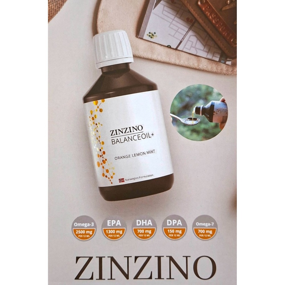【0819購物】ZINZINO BALANCEOIL+ 平衡油(柳橙和檸檬及薄荷風味)-細節圖2