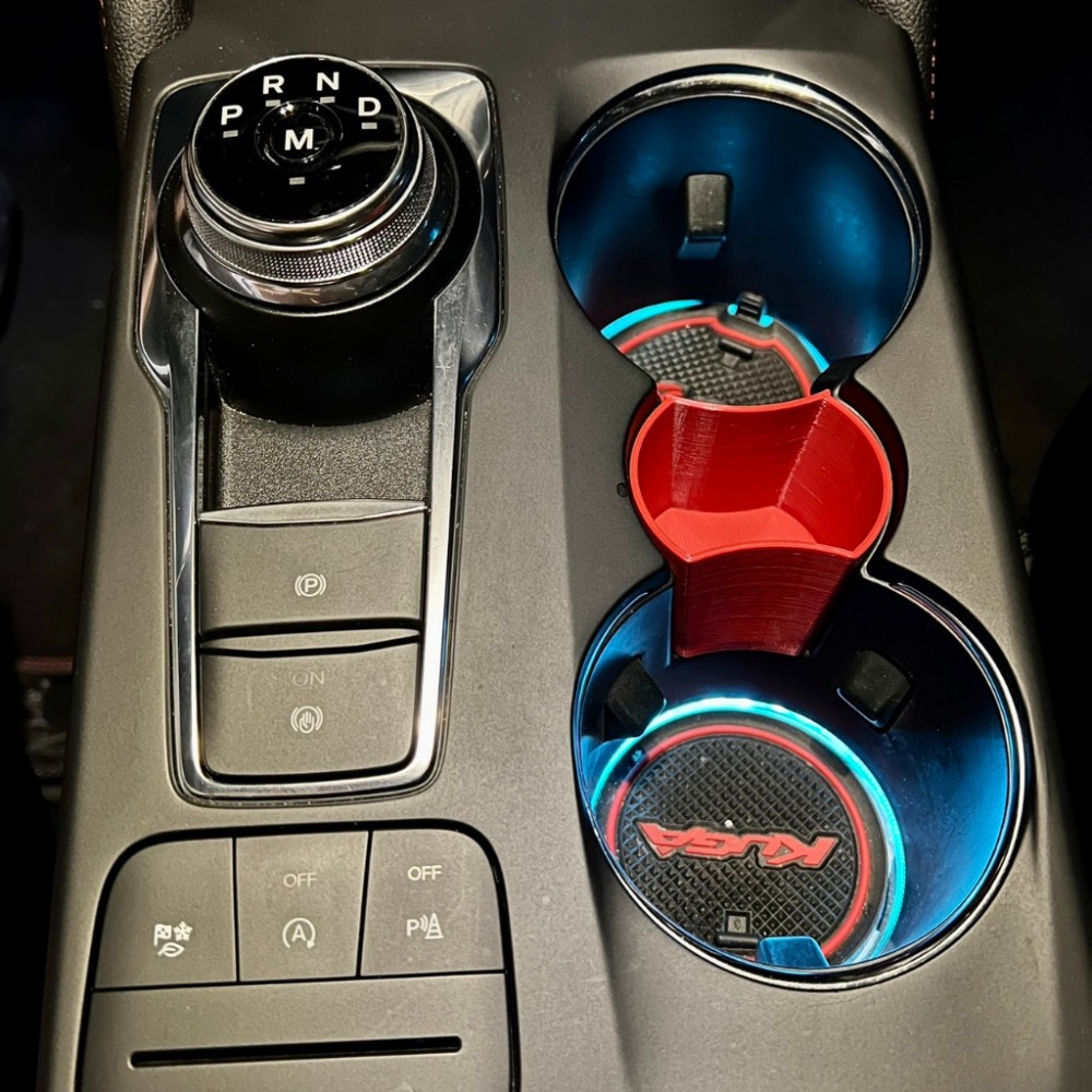 【現貨 快速出貨】第三代鑰匙盒Ford Focus/Kuga/Active/st-line/180/250/ 零錢盒-細節圖3