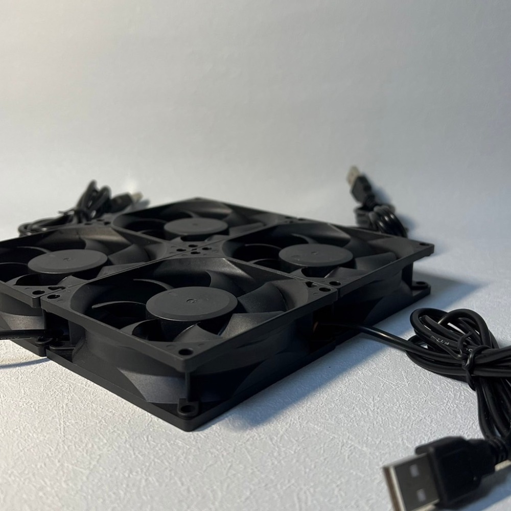 【現貨 快速出貨】USB散熱風扇5v迷你靜音路由器盒散热扇8*8cm-細節圖2
