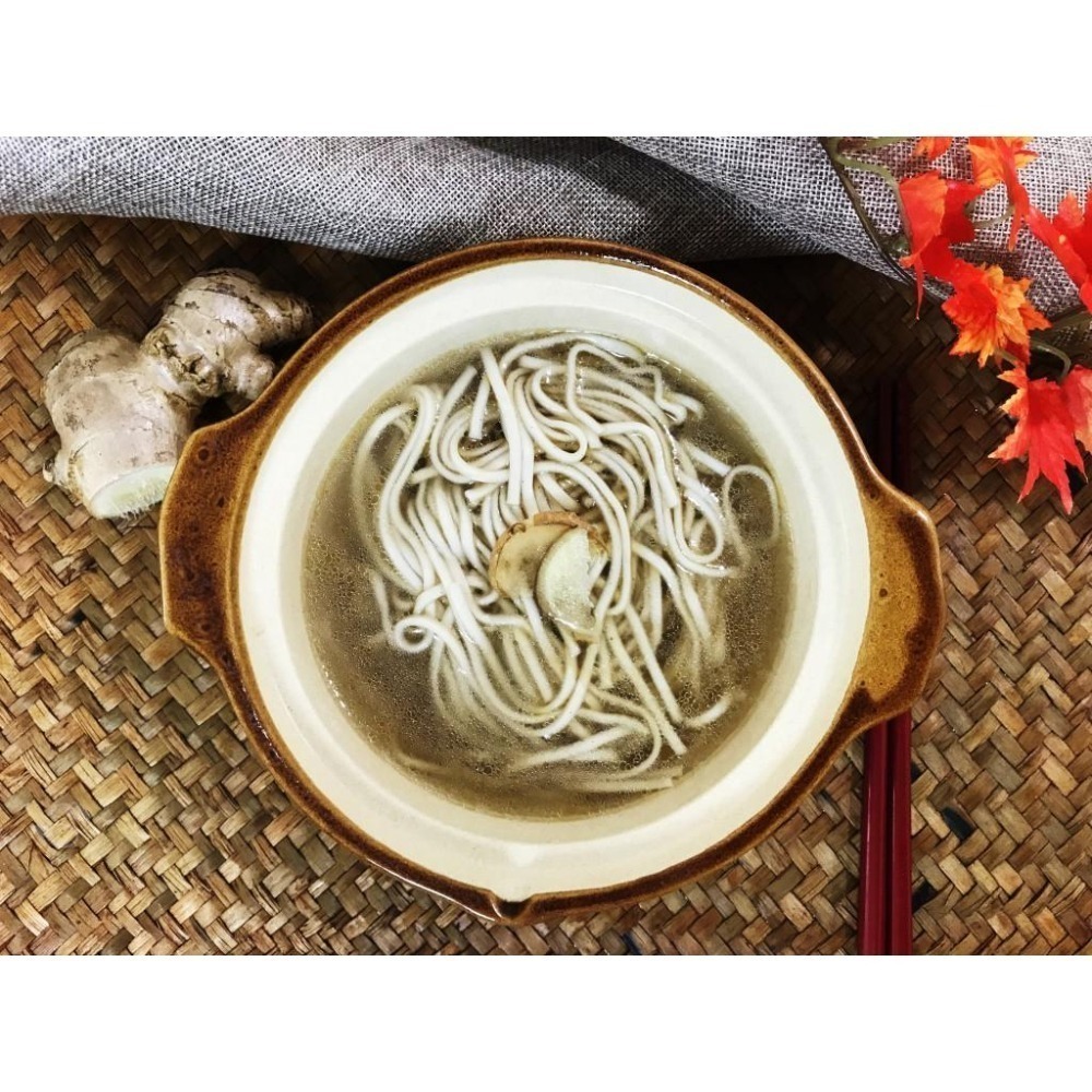 《自然緣素》全素薑母鴨湯麵(5包/袋)~溫和滋補、輕鬆煮出好滋味！｜素易購-細節圖2