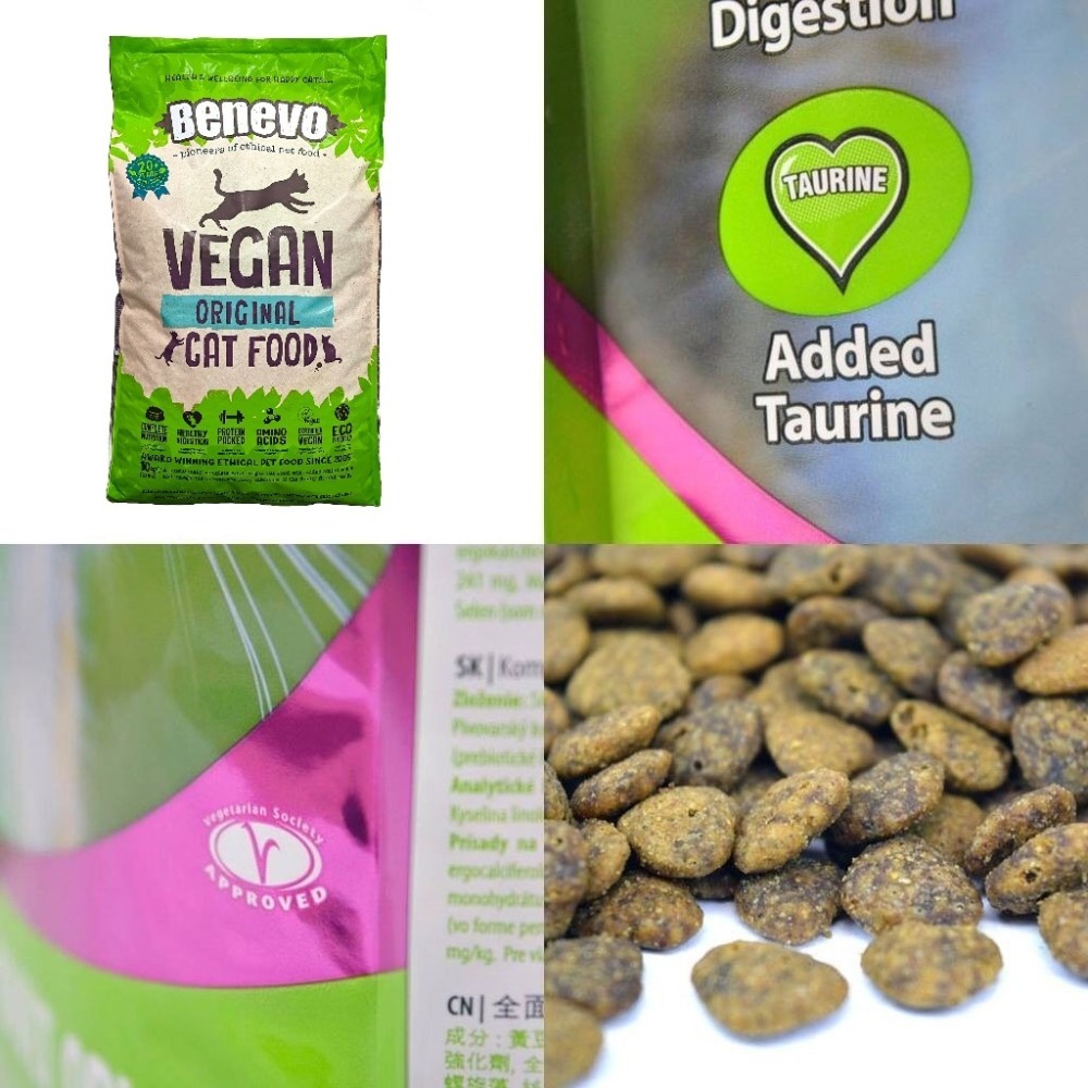 《Benevo 班尼佛》2025最新版 純素低敏成貓飼料(10KG/免運)~英國素食認證 含植物牛磺酸-細節圖2