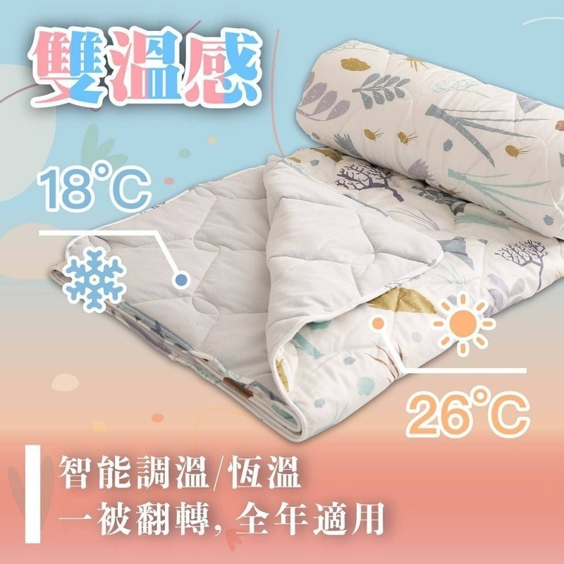 α波雙溫感保健被(生物訊息被+石墨烯能量被/免運)-細節圖2