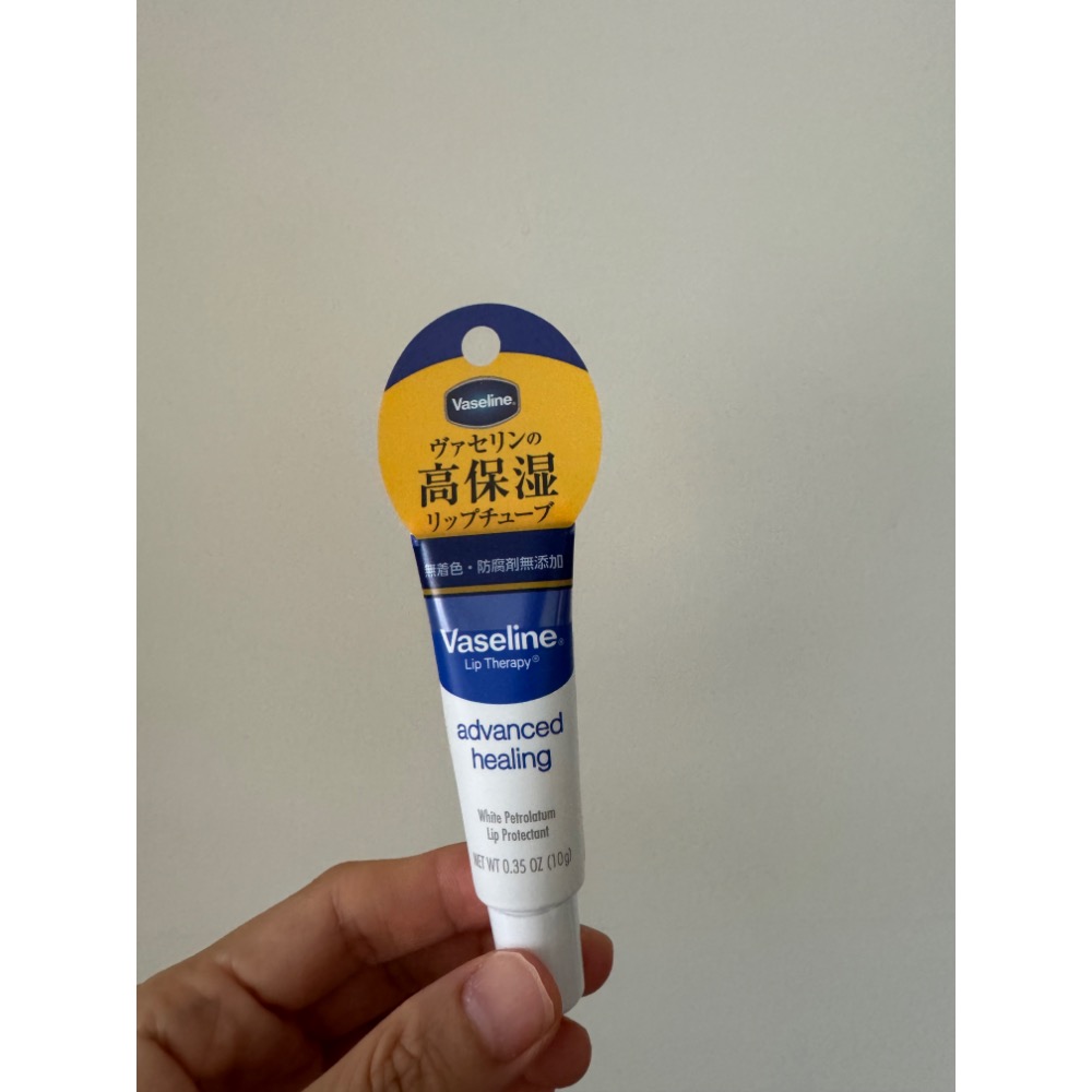 日本 美國製 凡士林護唇膏 潤唇膏 管狀斜口 無添加 水潤感 舒緩 10g-細節圖2