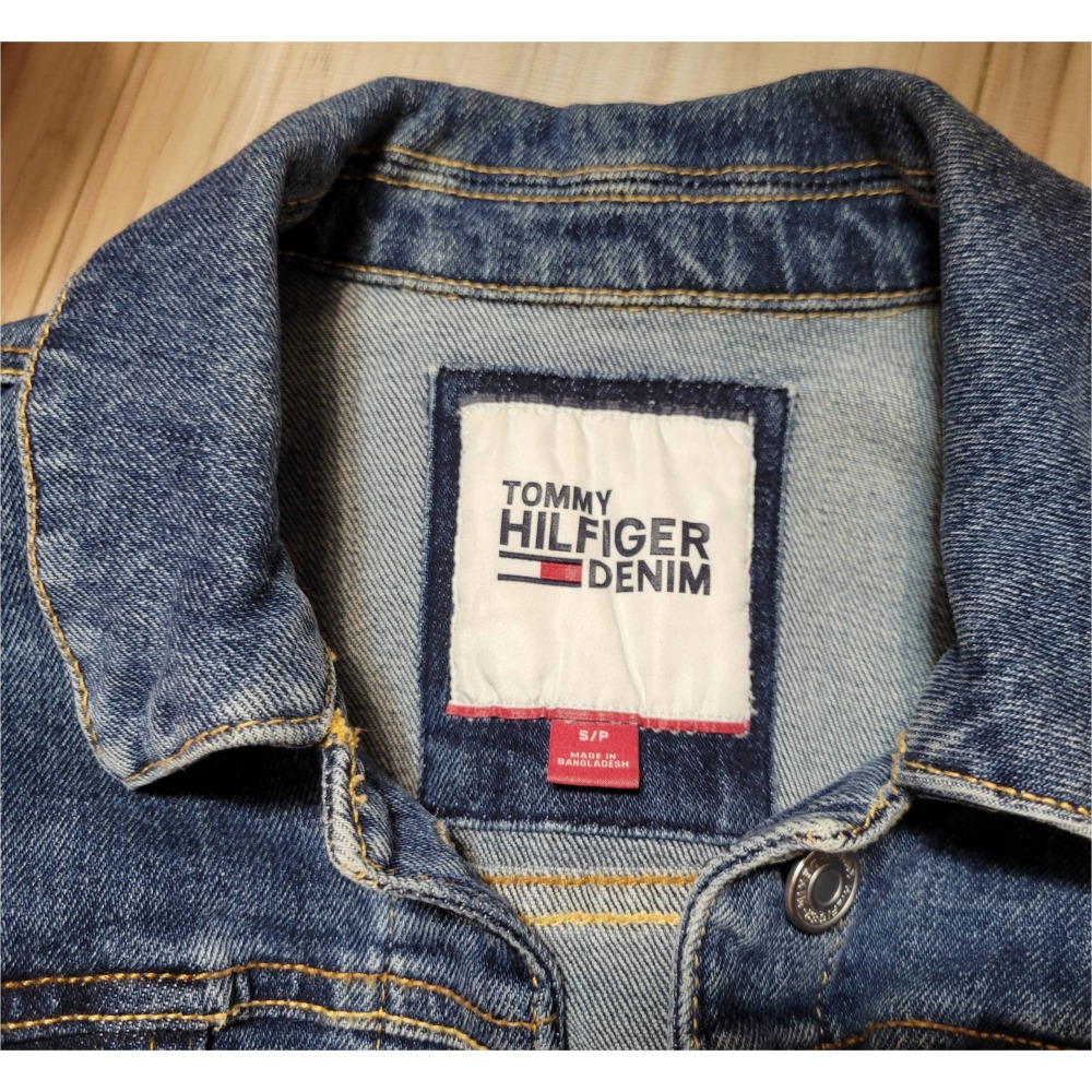 《二手》TOMMY HILFIGER  <<美版S>> 丹寧牛仔 短版外套-細節圖3