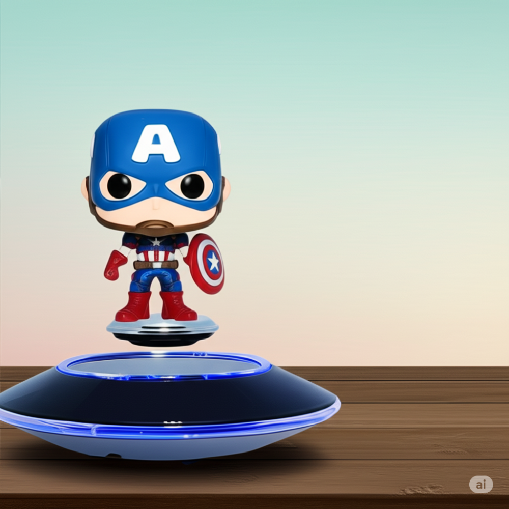 UFO 磁浮展示架 展示台 展示托 磁懸浮商品架 超吸睛 專櫃 收銀台 直播 拍賣-細節圖5