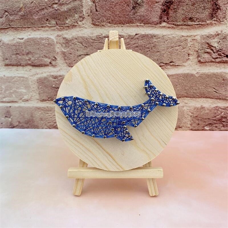 【我家有隻貓】🚀隔日配達🚀釘子畫 弦絲畫 纏繞畫 繞線畫 手作材料包 DIY手作 美勞 創作 手作 交換禮物 團康活動-規格圖6