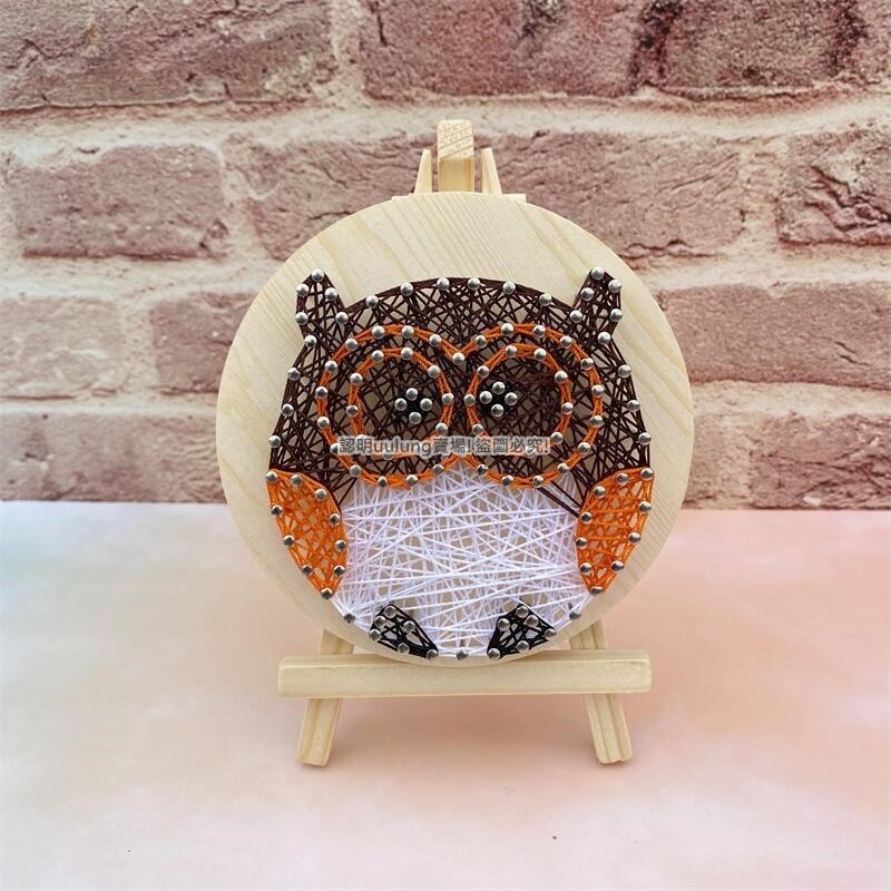 【我家有隻貓】🚀隔日配達🚀釘子畫 弦絲畫 纏繞畫 繞線畫 手作材料包 DIY手作 美勞 創作 手作 交換禮物 團康活動-規格圖6