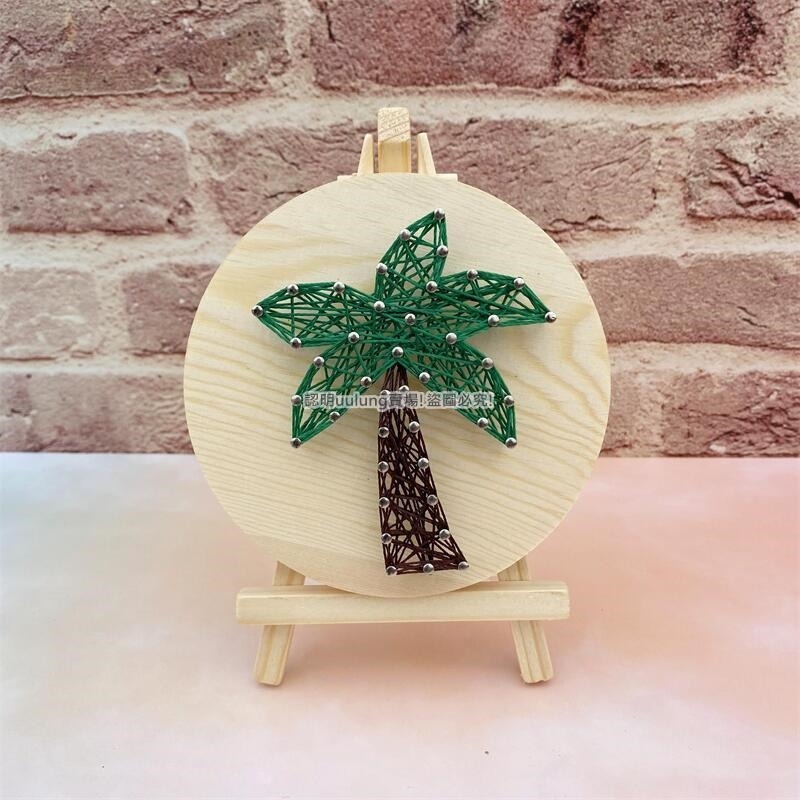 【我家有隻貓】🚀隔日配達🚀釘子畫 弦絲畫 纏繞畫 繞線畫 手作材料包 DIY手作 美勞 創作 手作 交換禮物 團康活動-規格圖6