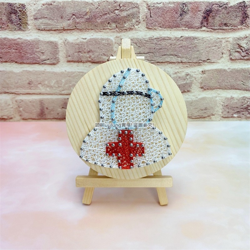 【我家有隻貓】🚀隔日配達🚀釘子畫 弦絲畫 纏繞畫 繞線畫 手作材料包 DIY手作 美勞 創作 手作 交換禮物 團康活動-規格圖6