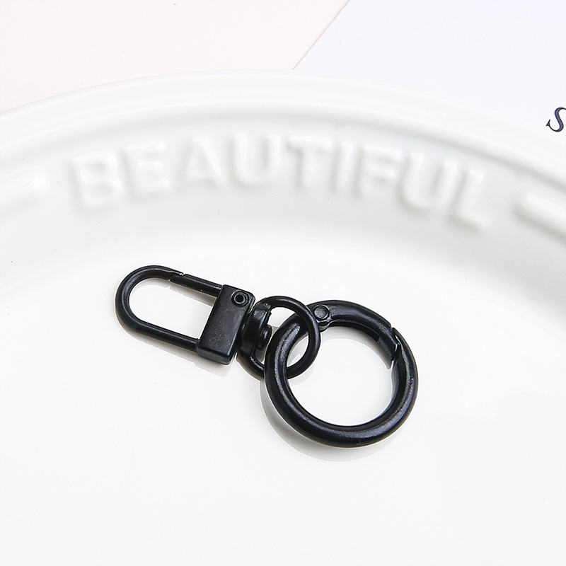 【我家有隻貓】🚀隔日配達🚀彈簧圈狗扣掛飾 diy狗扣 彈簧圈 鑰匙圈 鑰匙扣 包帶鉤扣 背帶鉤扣 狗扣 吊飾 手作 鑰匙-細節圖7