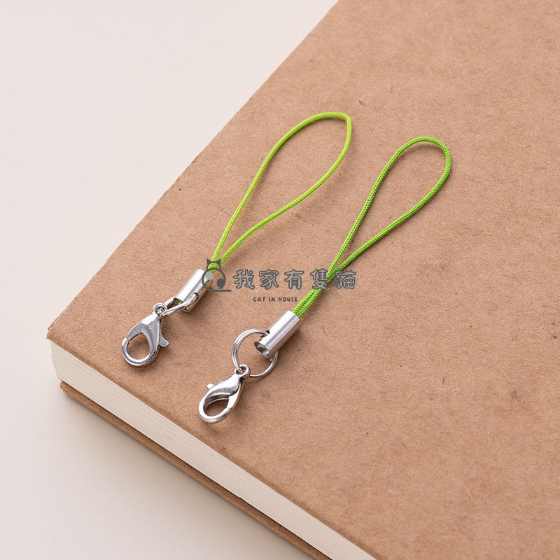 【我家有隻貓】🚀隔日配達🚀龍蝦扣吊繩 手機繩 飾品 龍蝦扣 許願瓶掛繩 皮繩鈴鐺掛繩 掛繩 手機吊繩 掛飾鑰匙圈 吊繩-細節圖9