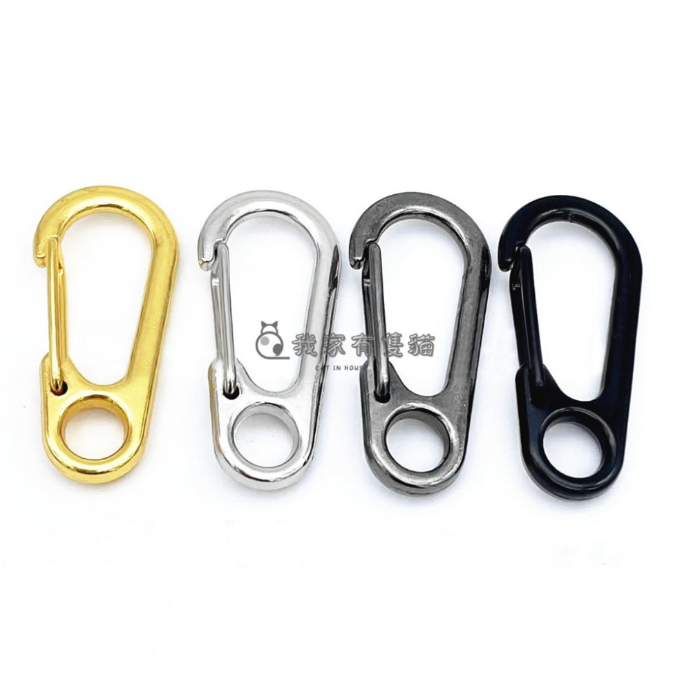 【我家有隻貓】🚀隔日配達🚀背包快掛扣 彈簧掛扣 鉤扣 登山扣 彈簧扣 鑰匙扣 SF款 掛勾 狗扣 狗釦 鑰匙圈 鑰匙環-細節圖8