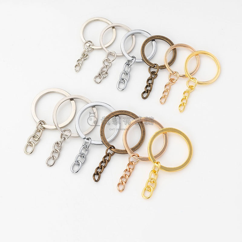 【我家有隻貓】🚀隔日配達🚀狗扣 鑰匙圈 鑰匙扣配件 旋轉八字扣 8字連接環鏈接扣 八字環 旋轉8字環 鑰匙扣環-細節圖5