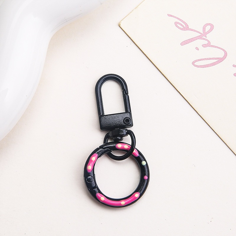 【我家有隻貓】🚀隔日配達🚀甜甜圈彈簧圈狗扣 狗扣 可開口彈簧圈 彈簧扣 鑰匙圈 包包掛飾扣 五金 彈圈 DIY 手作-細節圖6