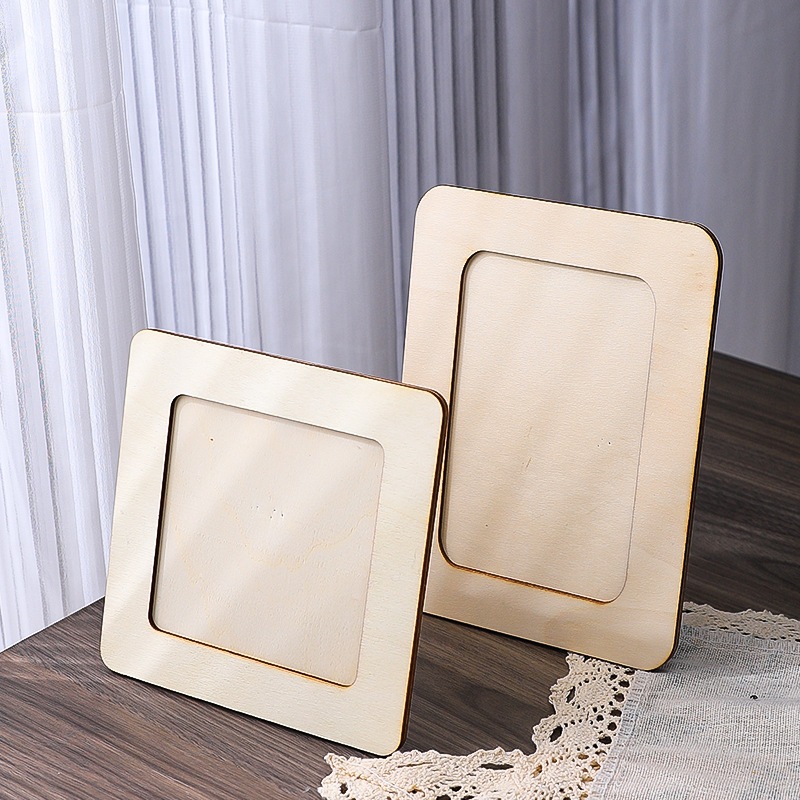 【我家有隻貓】🚀隔日配達🚀DIY相框 馬賽克創作 仿真奶油膠創作 木質相框 手工相框 手作 聖誕節DIY底胚 禮物 手作-細節圖4