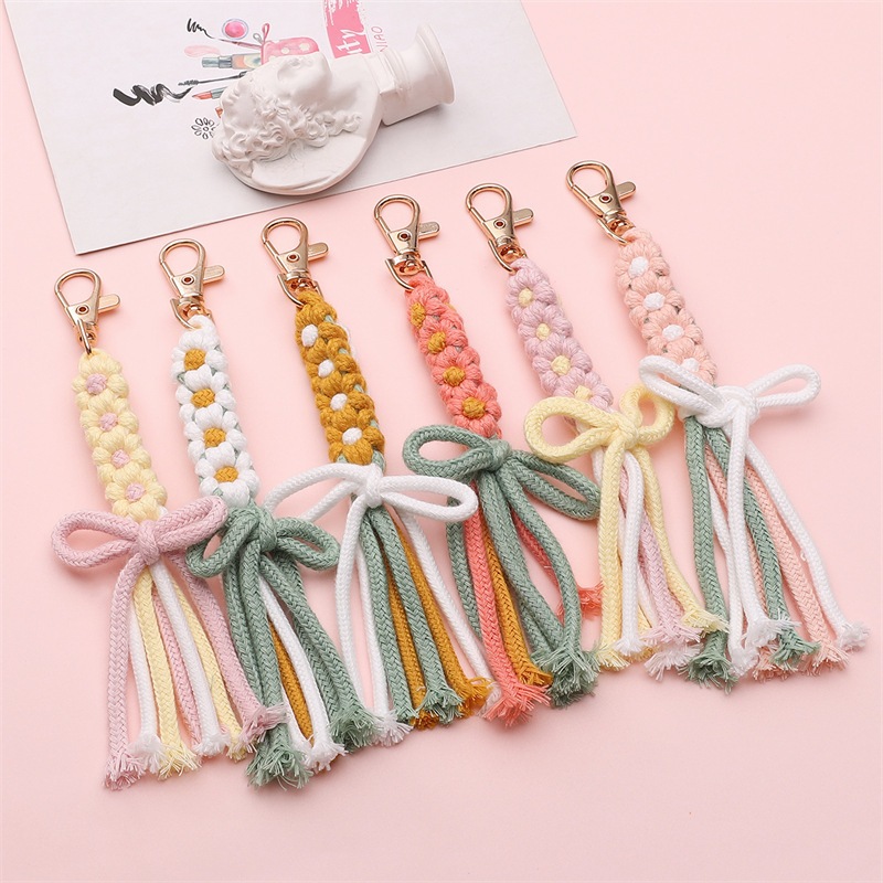 【我家有隻貓】🚀隔日配達🚀手工編織掛飾 掛飾 包包掛飾 絨毛吊飾 聖誕禮物 手機掛飾 DIY掛飾 手工 禮物 吊飾-細節圖8