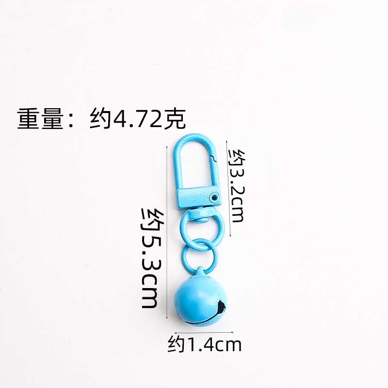 【我家有隻貓】🚀隔日配達🚀彩色鈴鐺狗扣掛飾 鑰匙圈 串飾 鑰匙扣 DIY 狗扣 卡扣 手作吊飾材料 吊飾 卡圈 配件-細節圖3