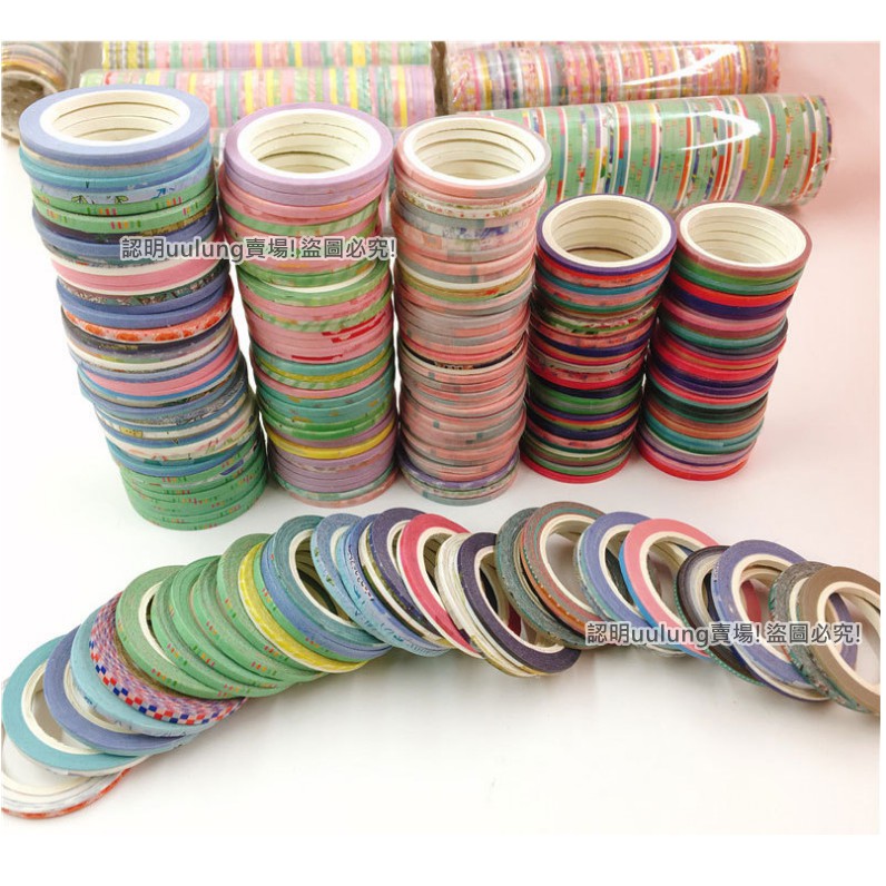 【我家有隻貓】🚀隔日配達🚀出血線紙膠帶 細紙膠帶 和風紙膠帶 手帳美化 禮物包裝 標示膠帶 和紙 血線 禮物 情人節禮物-細節圖3