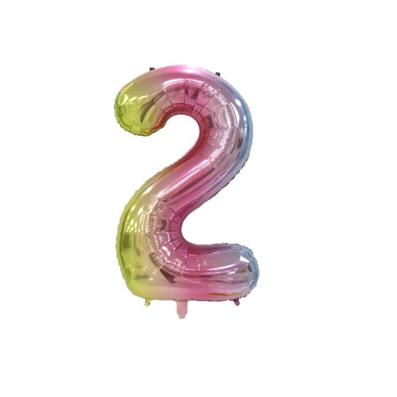 【我家有隻貓】🚀隔日配達🚀16寸數字氣球 氣球 生日氣球 鋁箔氣球 生日 派對 周歲 節慶布置 慶生 結婚 情人節-細節圖7