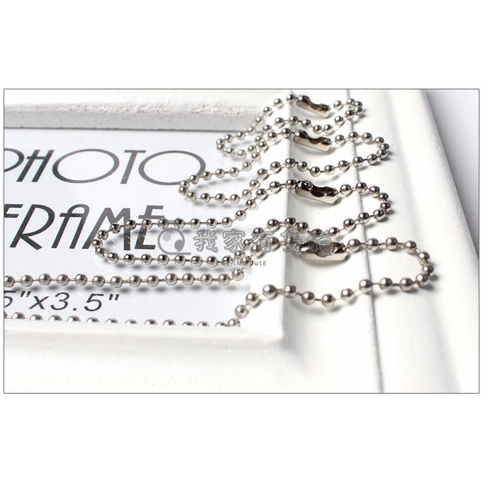 【我家有隻貓】🚀隔日配達🚀珠鍊 24H寄出 手工飾品DIY手作材料配件 金屬波珠珠鍊 鍊子 鍊條 鑰匙圈配件 吊飾配件-細節圖4