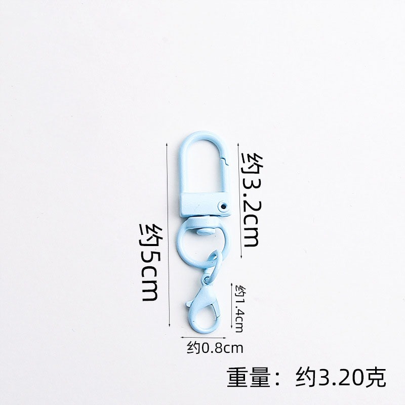 【我家有隻貓】🚀隔日配達🚀糖果色狗扣+龍蝦扣 吊飾配件 龍蝦扣狗扣鑰匙圈 狗扣 禮物 狗扣吊飾 龍蝦扣 diy 飾品-細節圖2