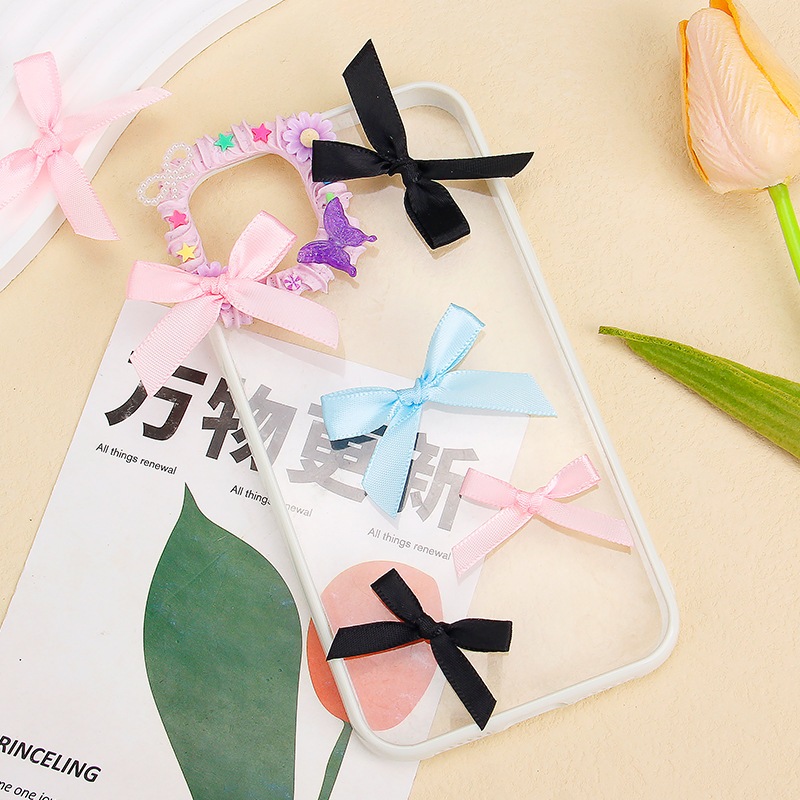 【我家有隻貓】🚀隔日配達🚀蝴蝶結配件 手作DIY 奶油膠配件 立體蝴蝶結 貴婦包裝 包材 蝴蝶結 手帳素材 裝飾品-細節圖3