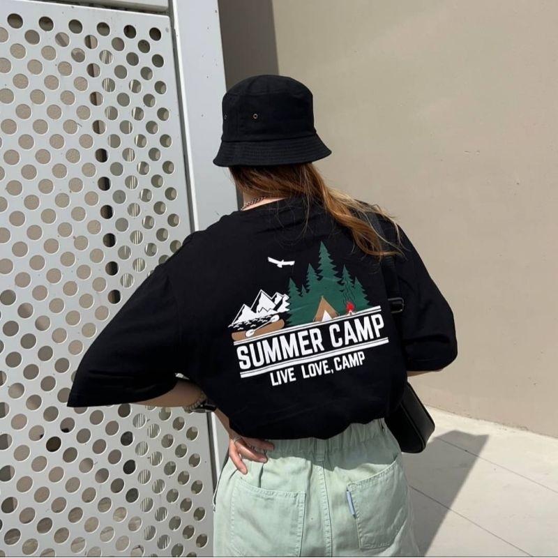 探索大自然必備！經典款SUMMER CAMP短T現正熱銷中，山脈休閒風格讓你添置酷炫裝備！-細節圖3