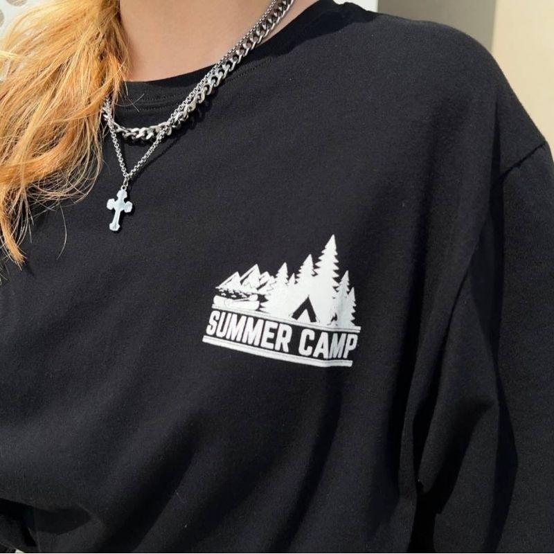 探索大自然必備！經典款SUMMER CAMP短T現正熱銷中，山脈休閒風格讓你添置酷炫裝備！-細節圖7