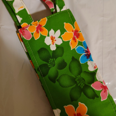【客家花布】【台灣花布】飲料提袋 水壺袋 雨傘袋
