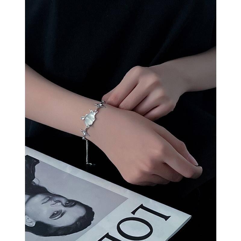 PARADISE 果凍 雲朵 閃電 四芒星 手鍊-細節圖3