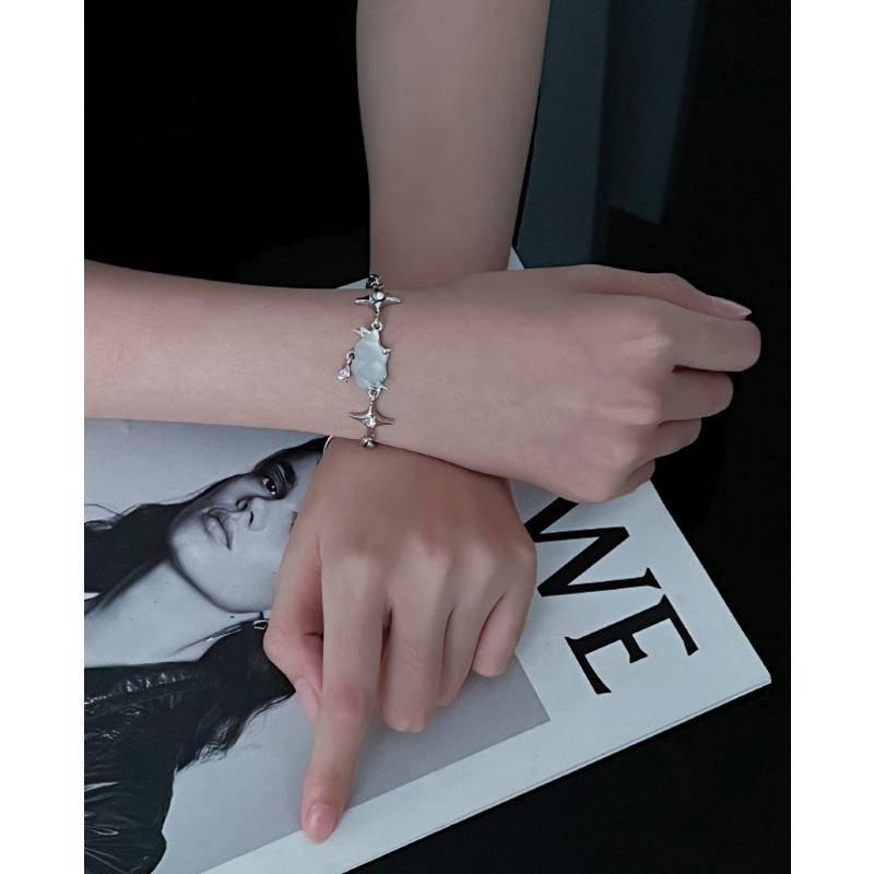 PARADISE 果凍 雲朵 閃電 四芒星 手鍊-細節圖4