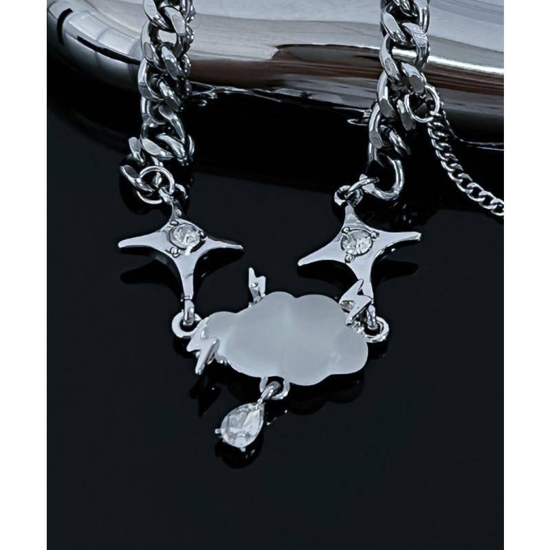 PARADISE 果凍 雲朵 閃電 四芒星 手鍊-細節圖6