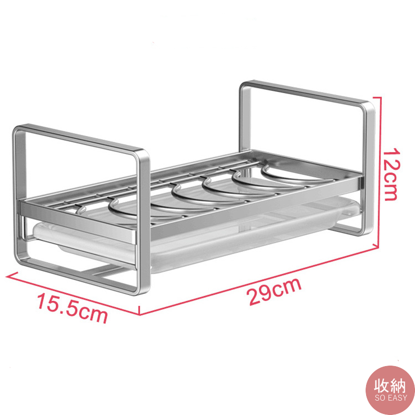 【304不鏽鋼日式盤子、碗置物架】🎁送加厚抹布 不鏽鋼碗盤架 盤子架 鍋蓋架 砧板架 廚房收納架 砧板-細節圖8
