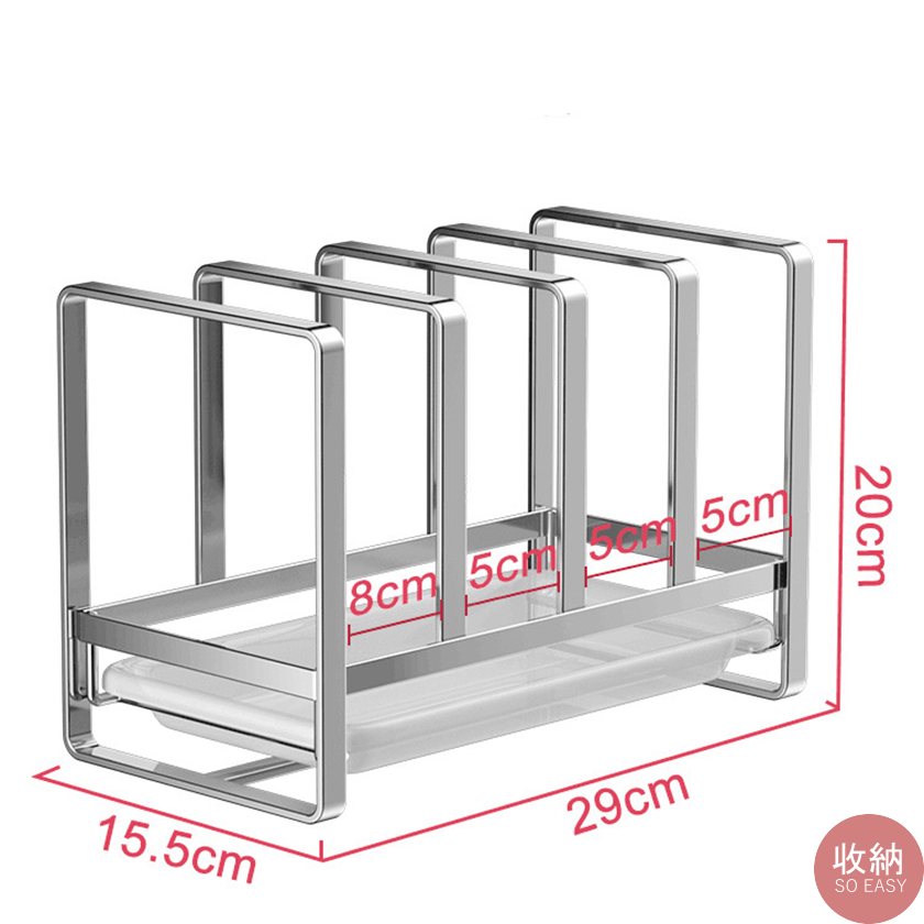 【304不鏽鋼日式盤子、碗置物架】🎁送加厚抹布 不鏽鋼碗盤架 盤子架 鍋蓋架 砧板架 廚房收納架 砧板-細節圖11