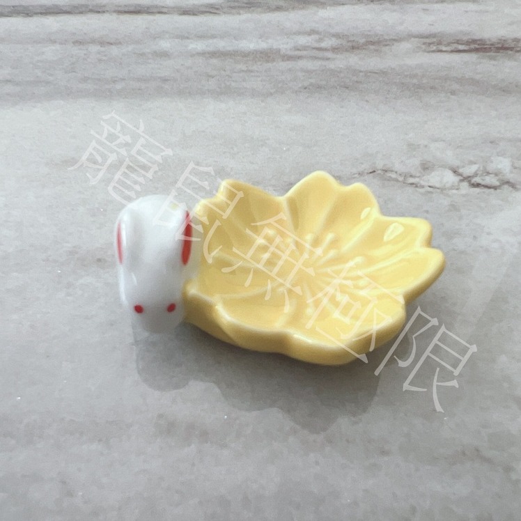 ✔️新品現貨 倉鼠兔兔陶瓷小食盆/倉鼠輔食盆  (倉鼠飯碗/倉鼠陶瓷碗/倉鼠/三線鼠/黃金鼠/蜜袋鼯/睡鼠)-細節圖4