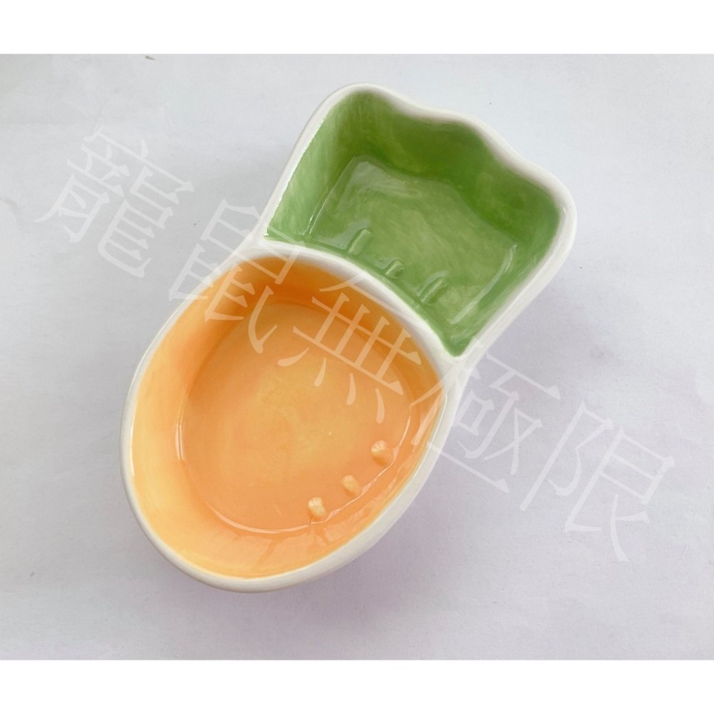 ✔️現貨 倉鼠陶瓷紅蘿蔔碗/紅蘿蔔湯匙 (倉鼠紅蘿蔔碗/倉鼠紅蘿蔔湯匙/倉鼠陶瓷碗/三線鼠/黃金鼠/蜜袋鼯/睡鼠)-細節圖2