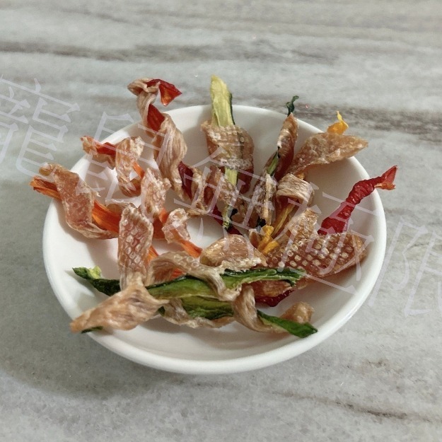 ✔️現貨手做 倉鼠雞肉繞蔬果 綜合10g  (倉鼠雞肉乾/倉鼠南瓜乾/倉鼠果蔬粉/三線鼠/黃金鼠/一線鼠)-細節圖2