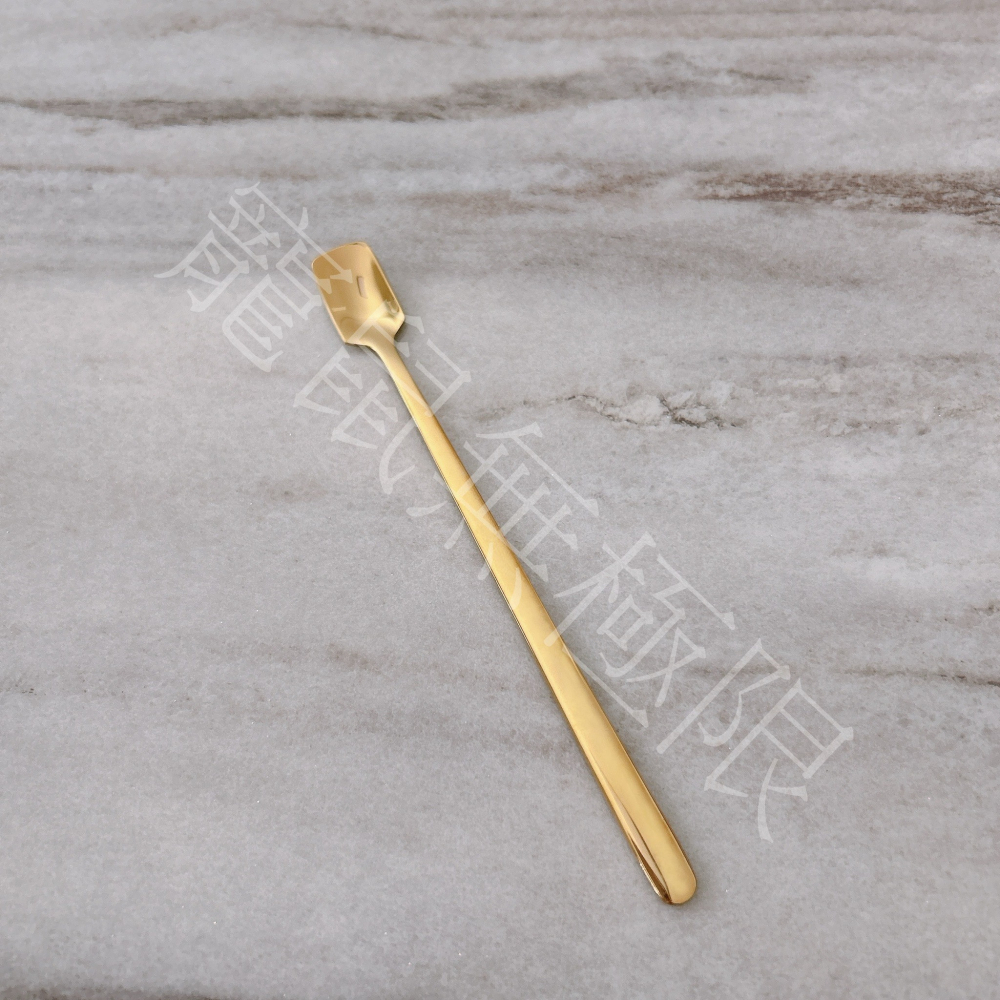 ✔️新品 不鏽鋼平挖勺(黑色/藍色/玫瑰金/金色/銀色/紫色) 倉鼠/黃金鼠/三線鼠/一線鼠/倉鼠輔食湯匙/倉鼠輔食勺-細節圖5